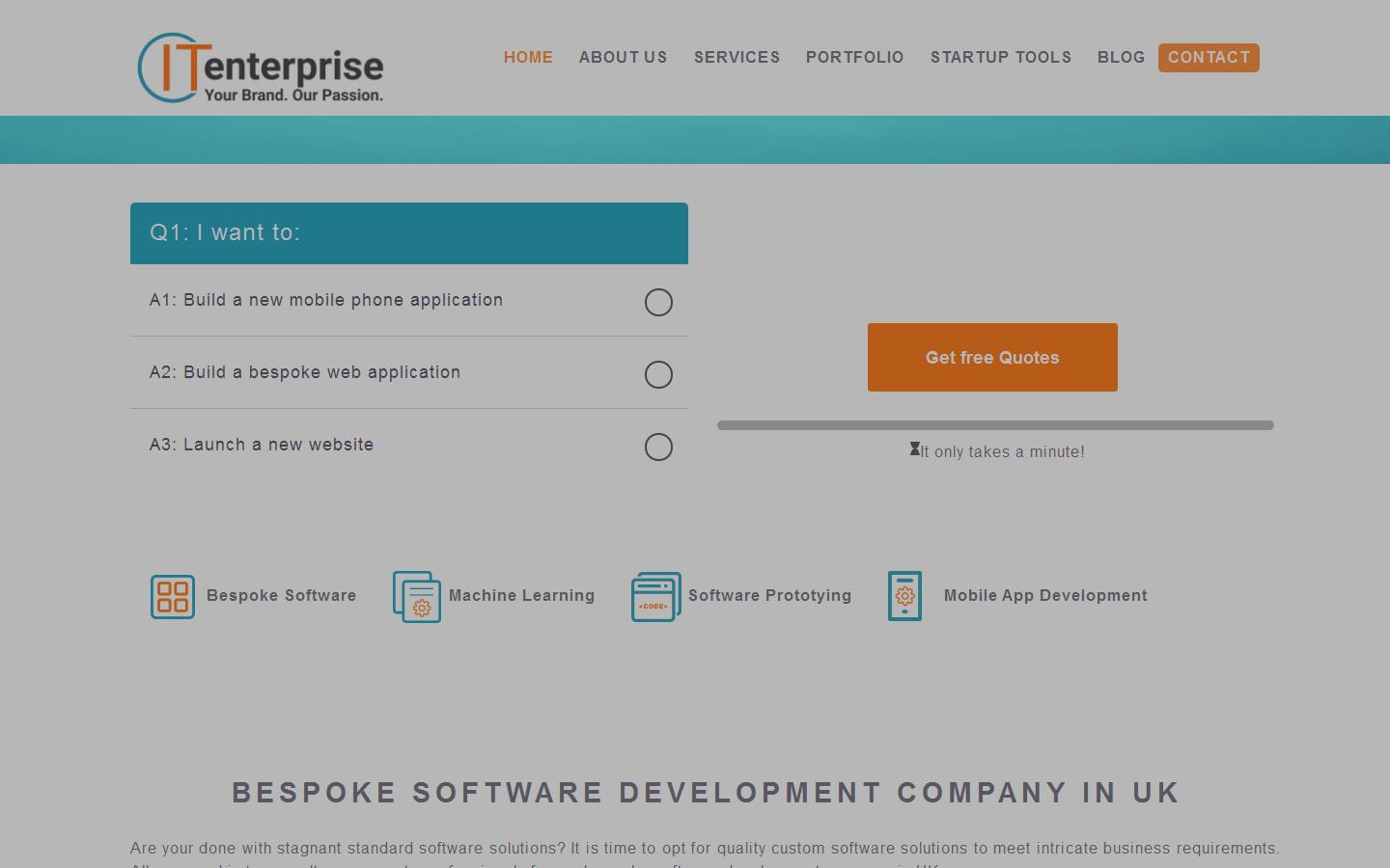 IT Enterprise Website