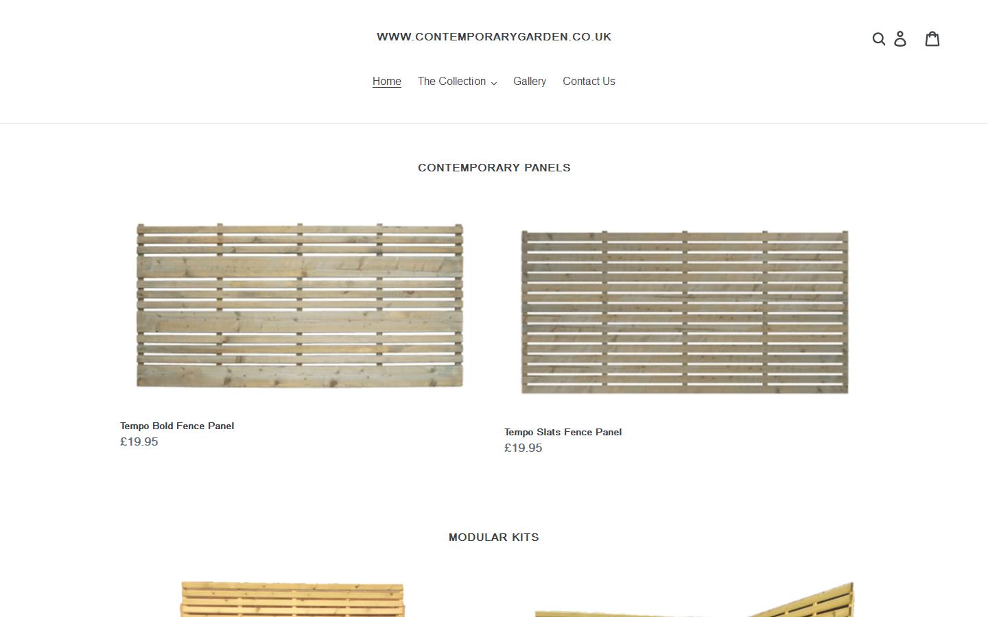 Contemporary Gardens Ltd Website