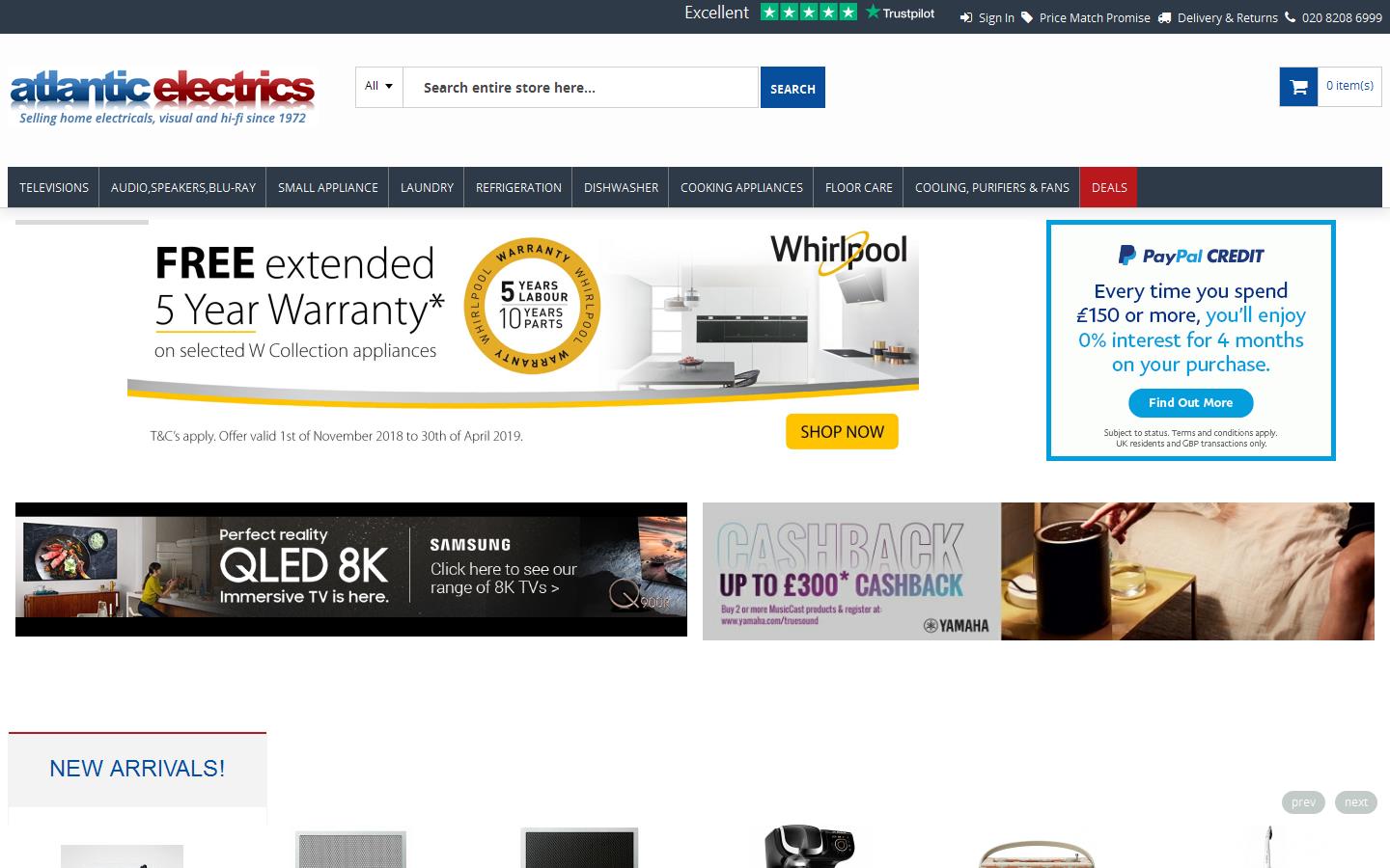 Atlantic Electrics Website