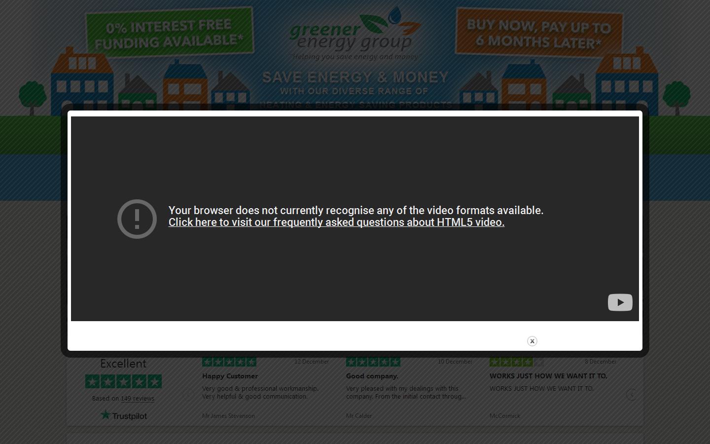 Greener Energy Group Website