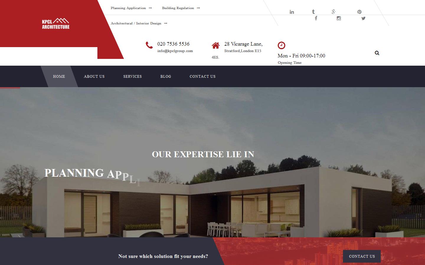 KPCL Architecture Website