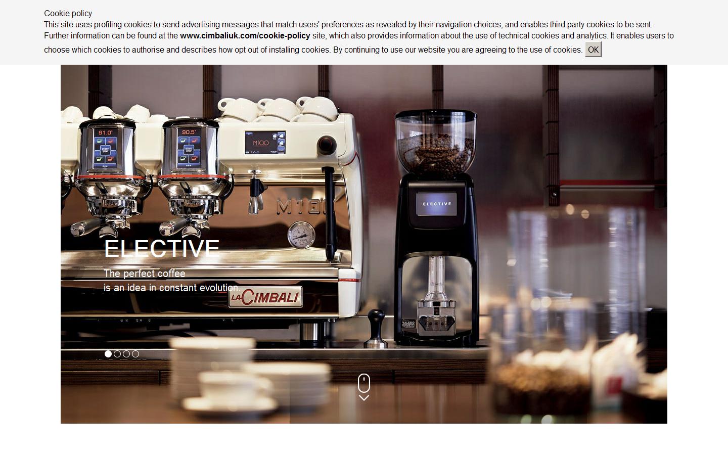 LA Cimbali Website