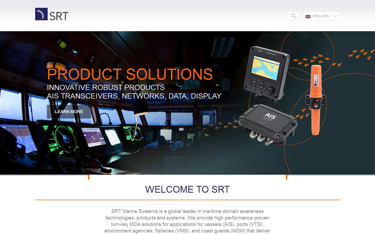 S R T Marine Systems Plc Website