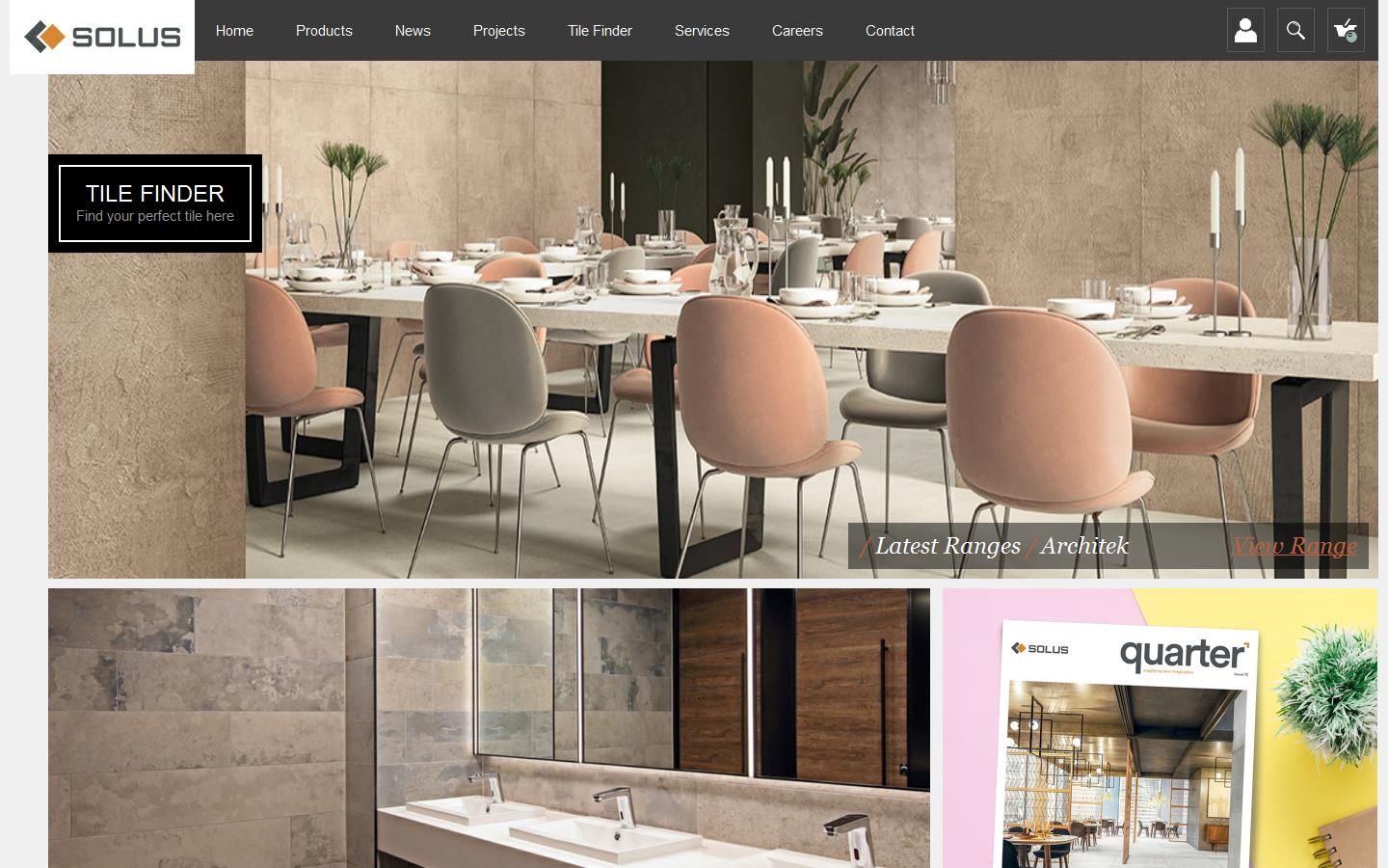 Solus Ceramics Ltd Website