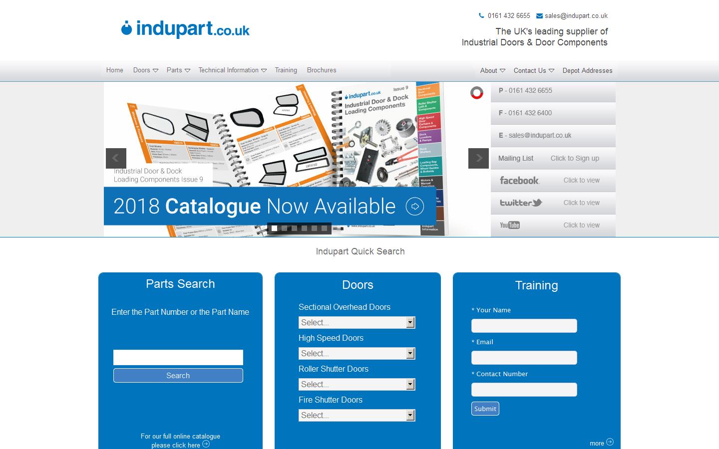 Indupart Website