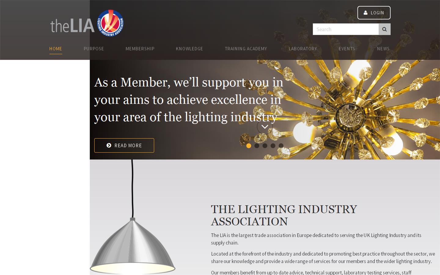 The Lighting Industry Association Website