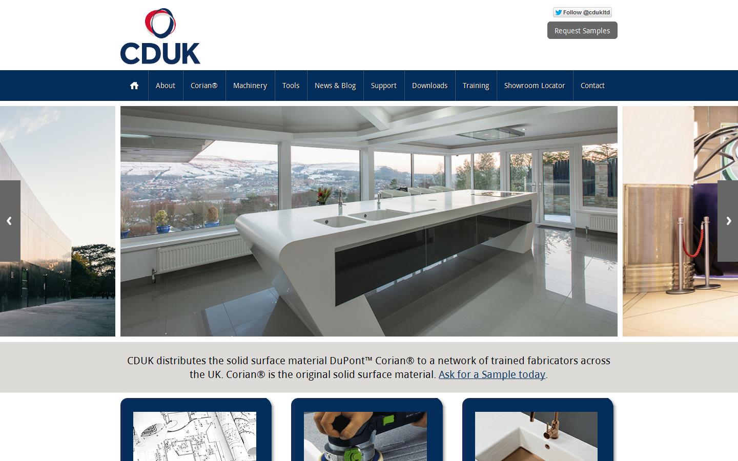 C D UK Ltd Website