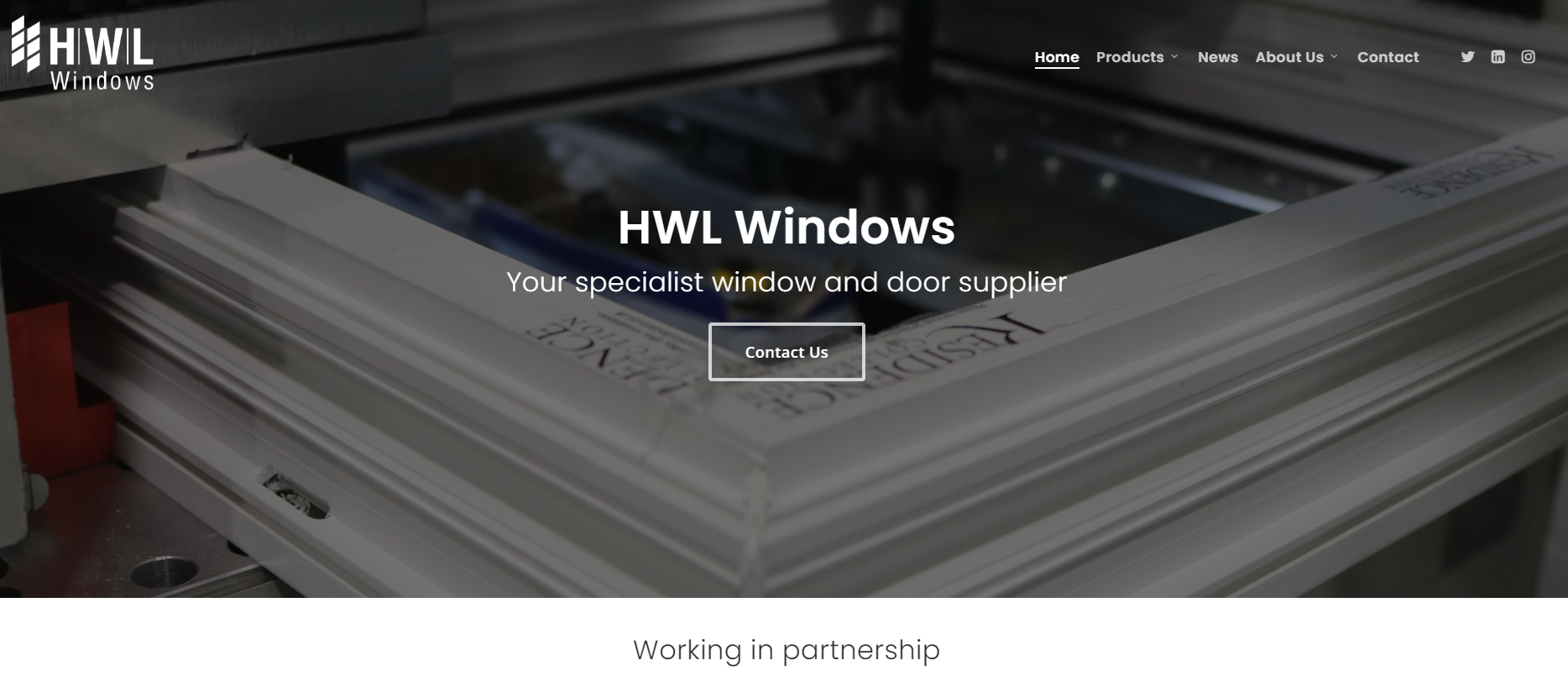 HWL Windows Website