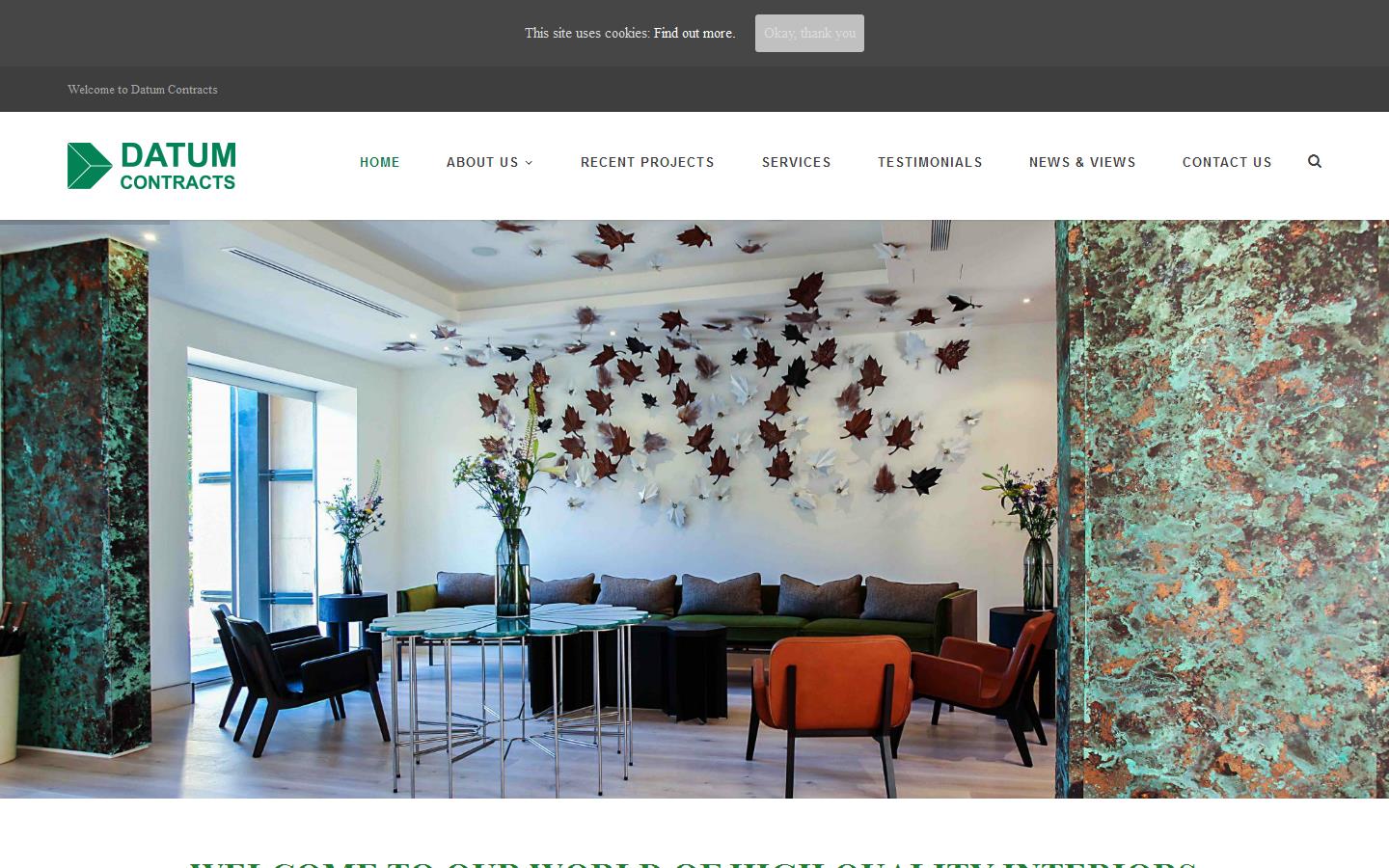 Datum Contracts Website