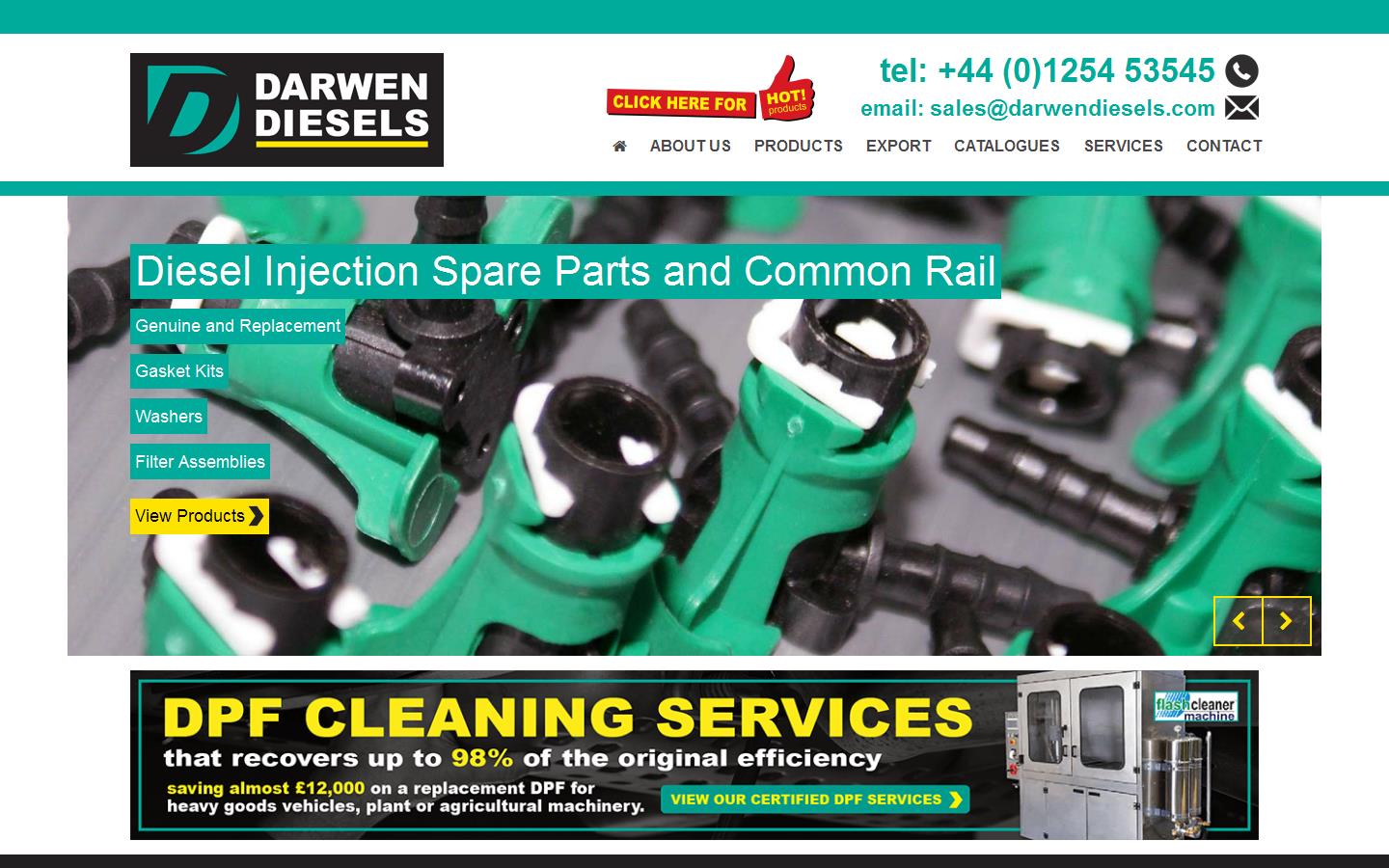 Darwen Diesels Ltd Website