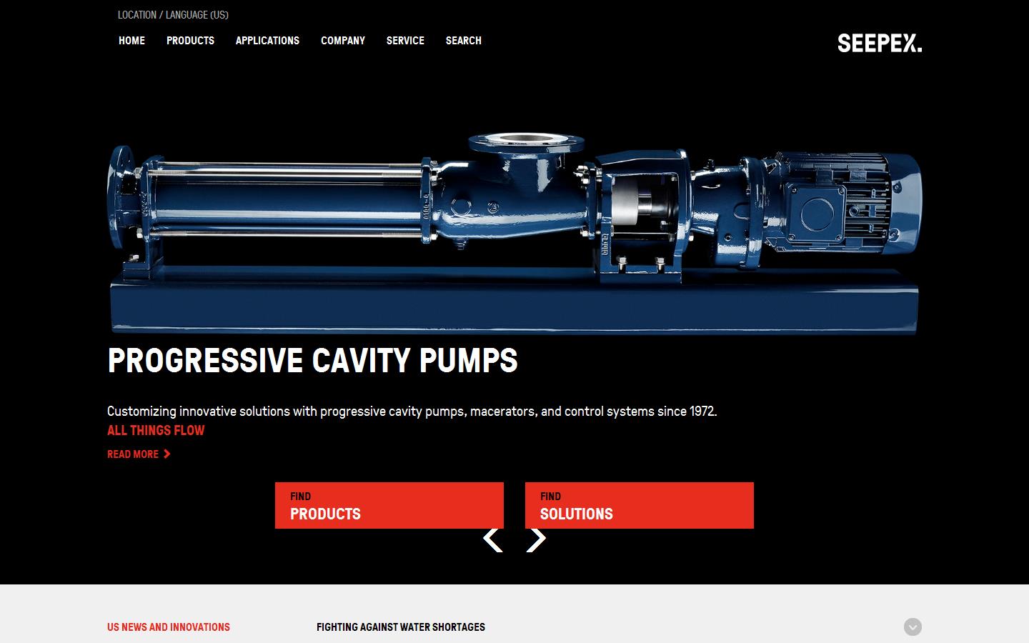 Seepex UK Ltd Website