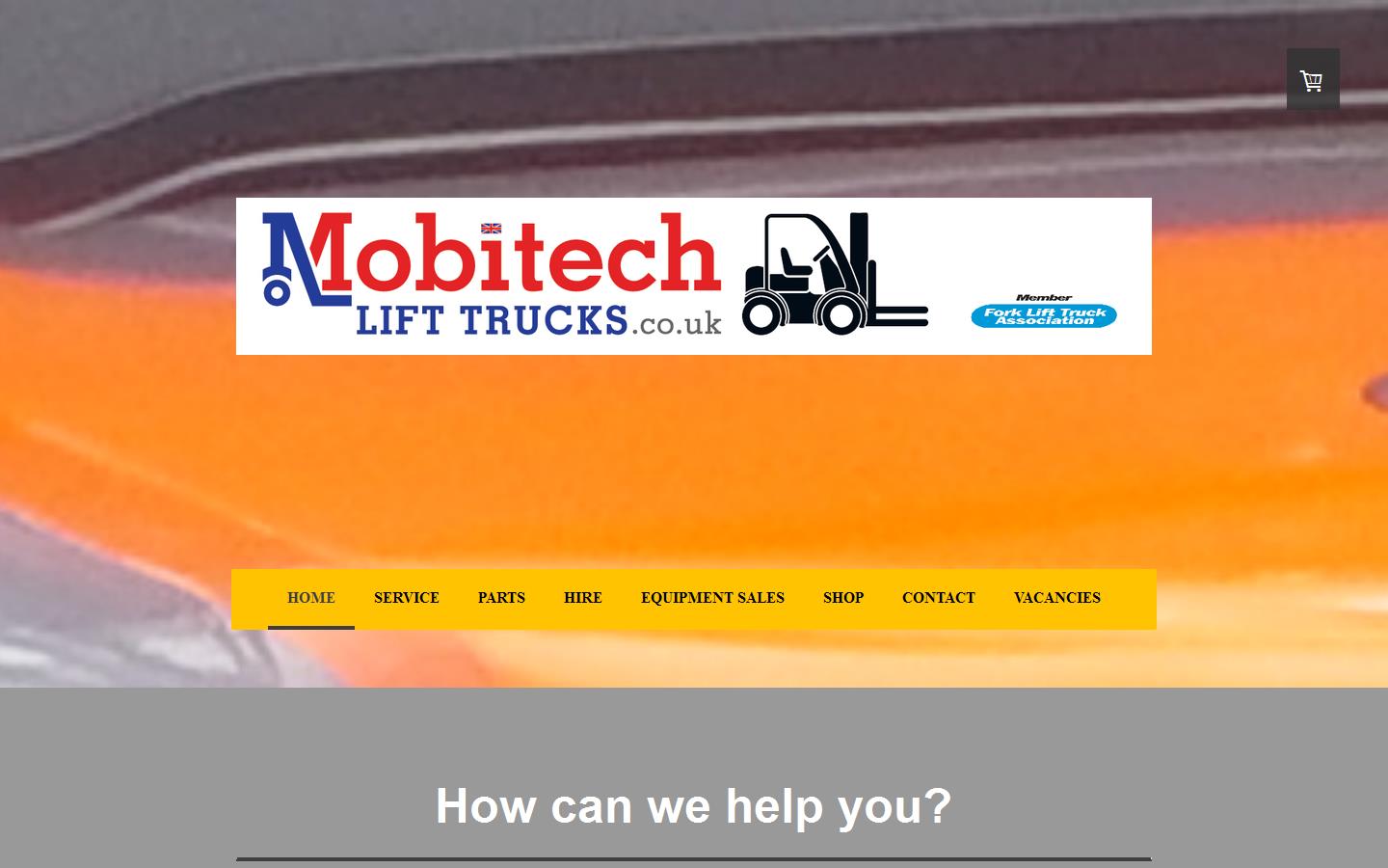 Mobitech Lift Trucks Website