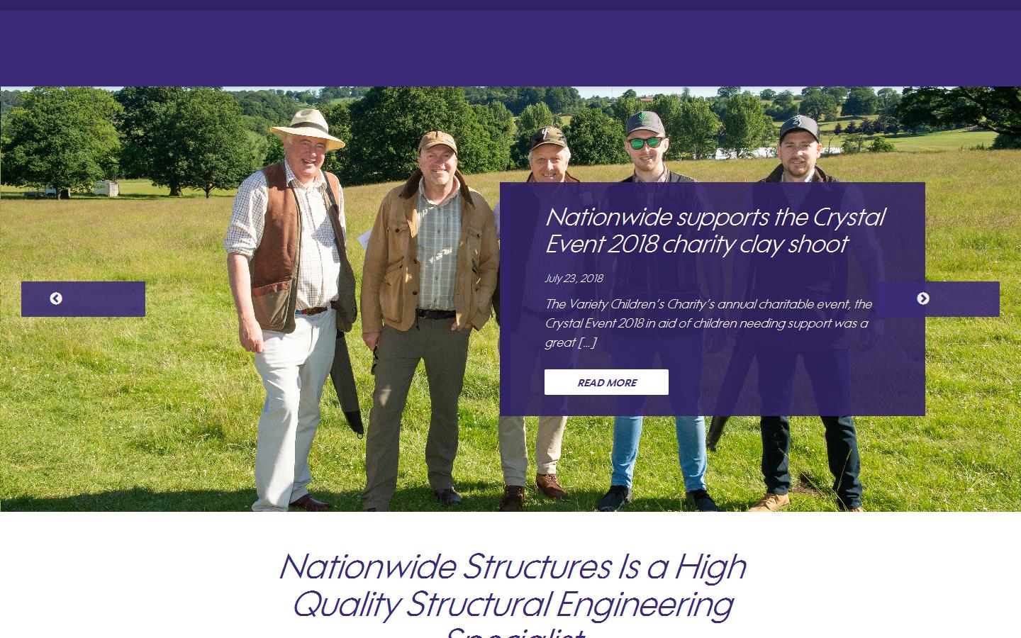 Nationwide Structures Ltd Website