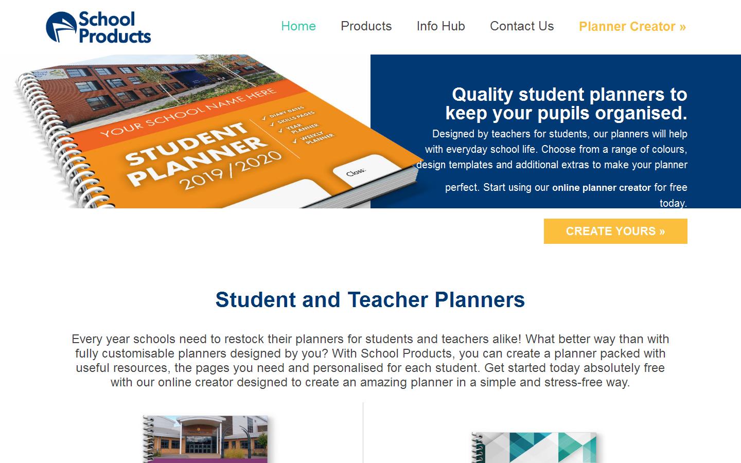 School Products Website