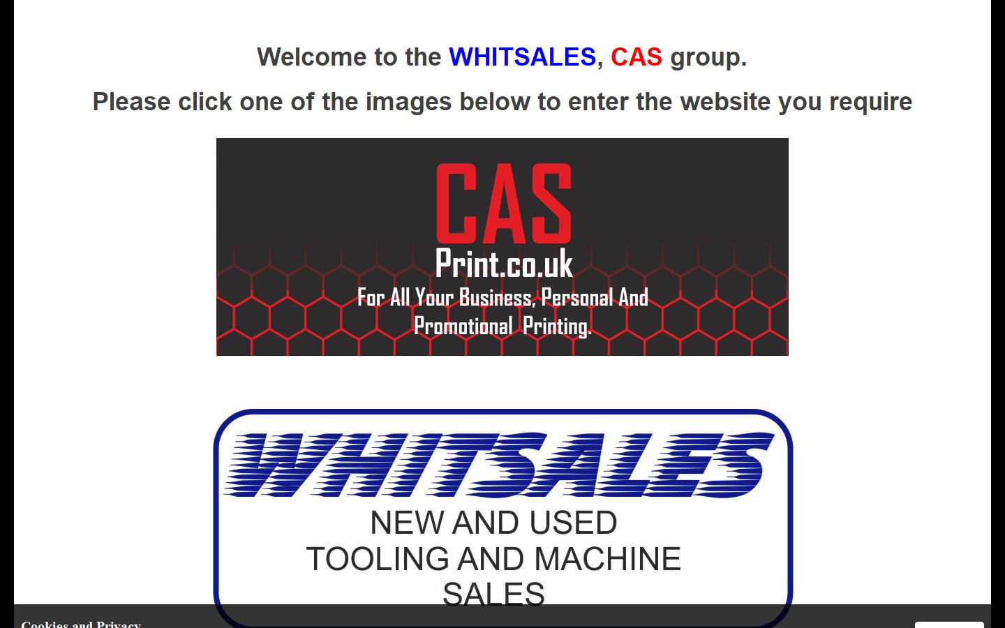 CAS Print Website
