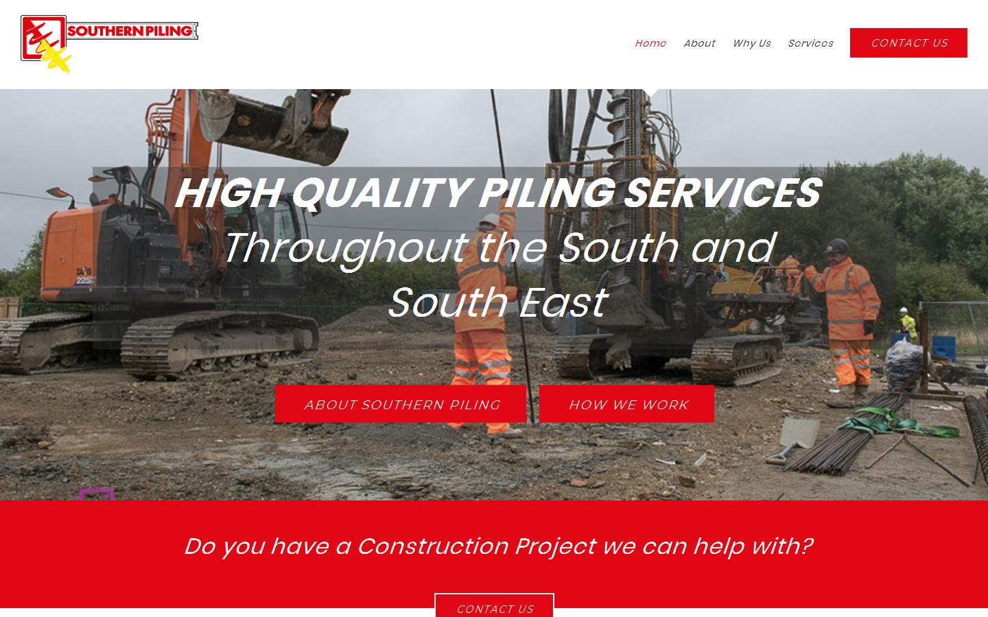 Southern Piling Website