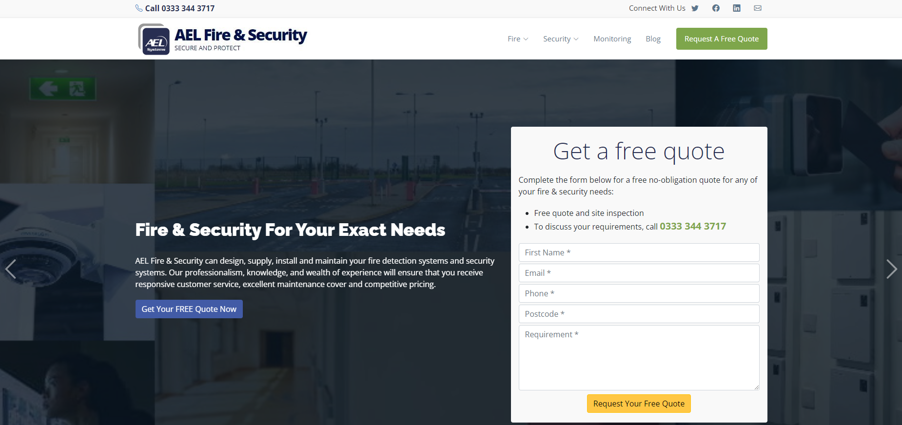 AEL Systems Ltd Website