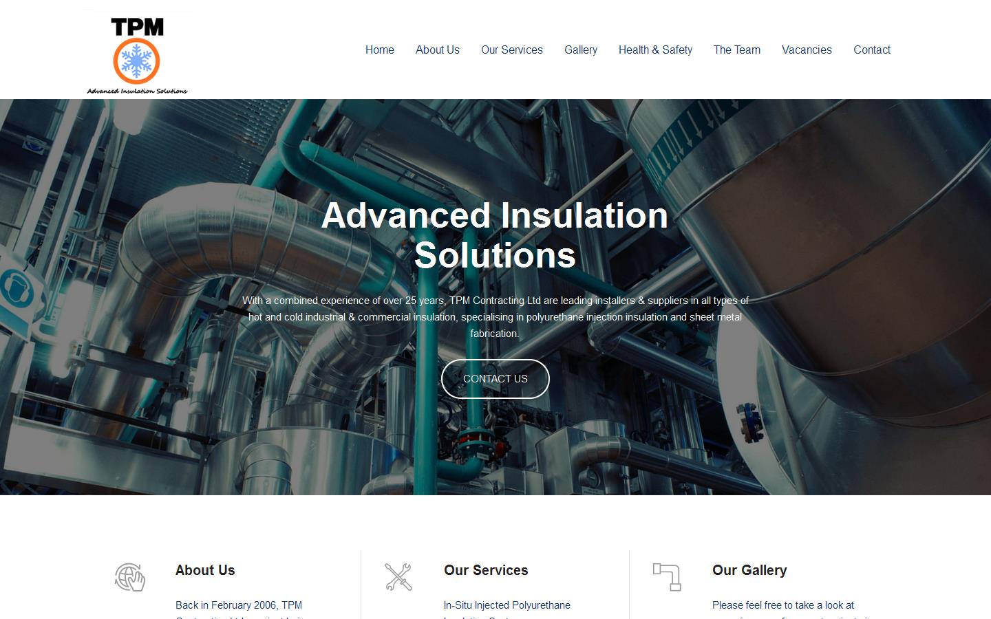 TPM Contracting Website