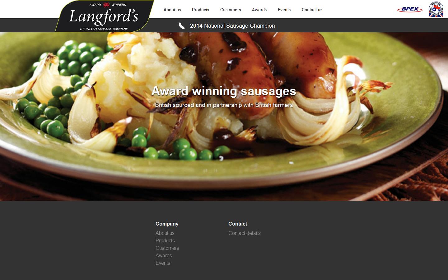The Welsh Sausage Company Website