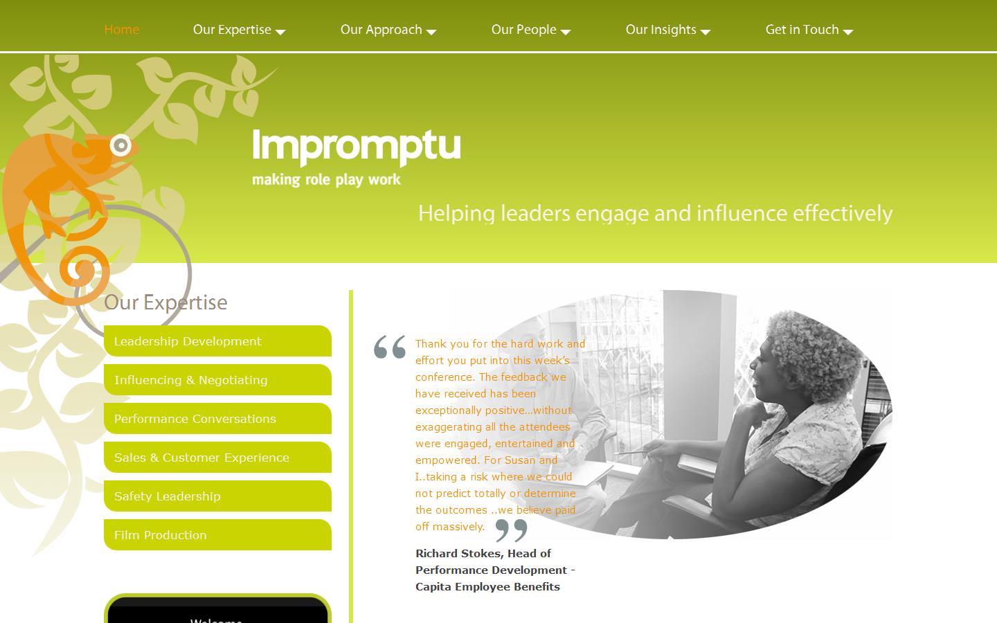 Impromptu Ltd Website