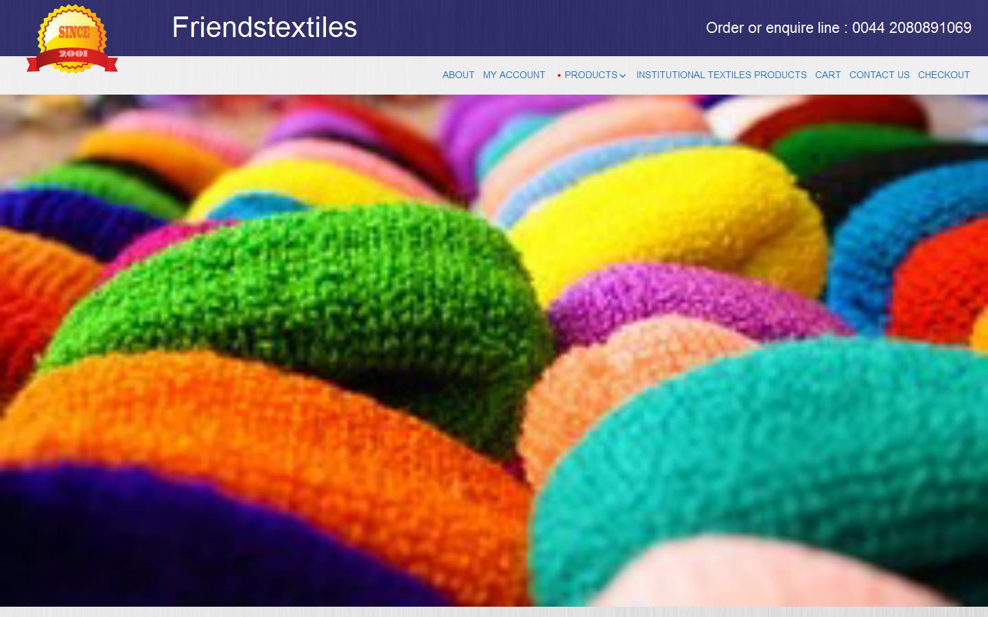 Friends Textiles Website