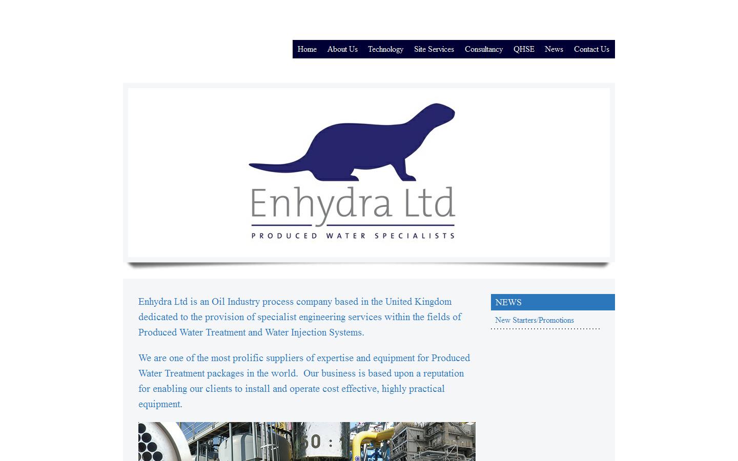 Enhydra Ltd Website