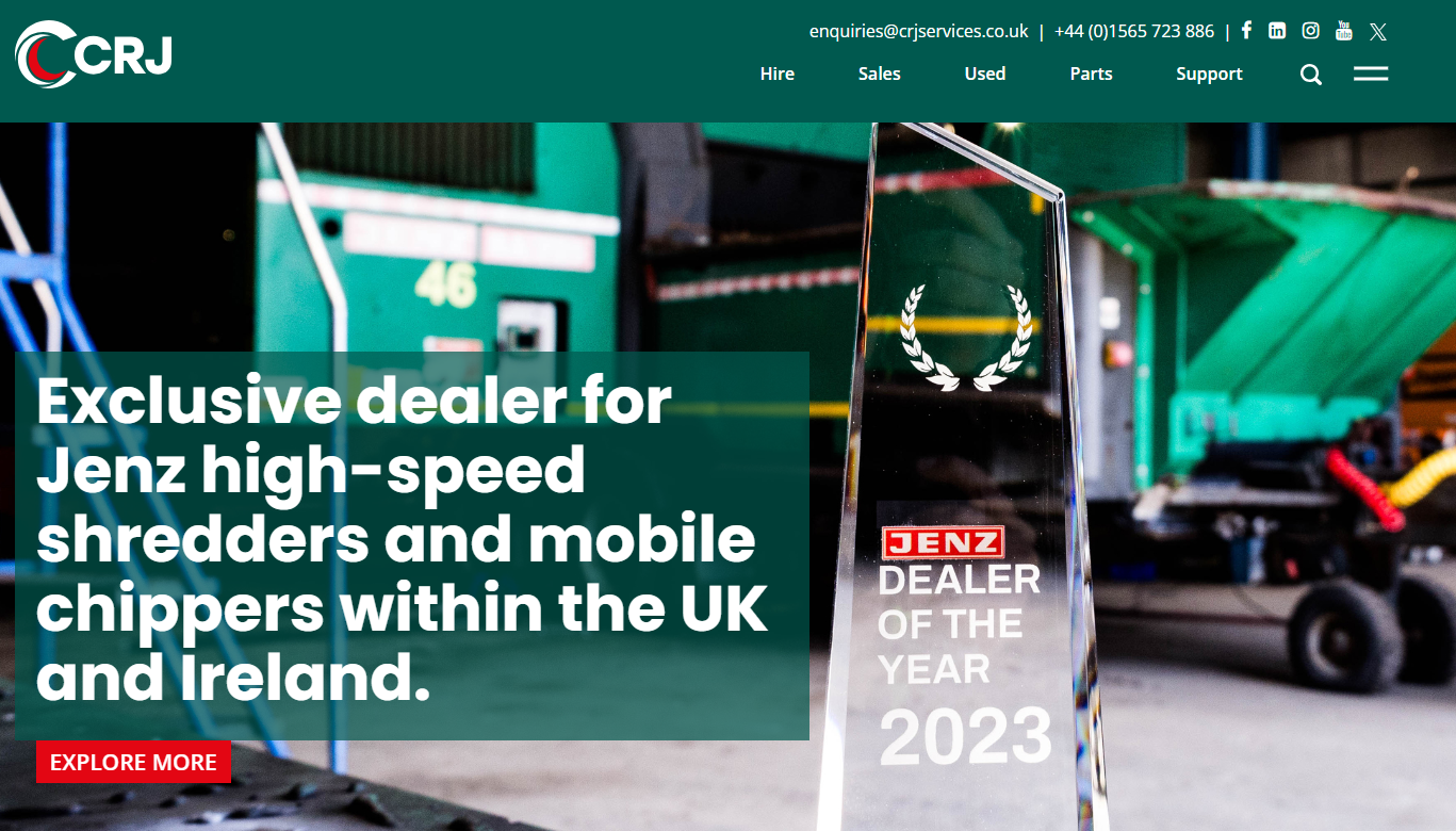 C R J Services Website