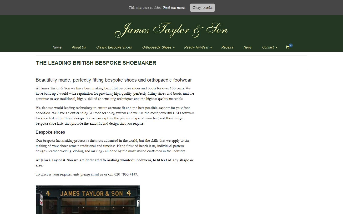 James Taylor & Son Website