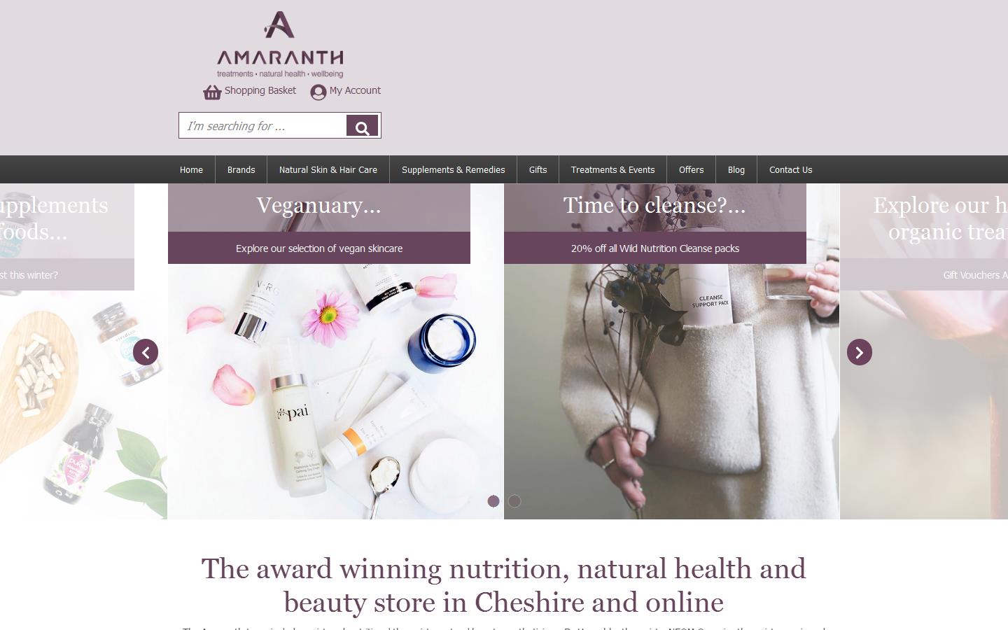 Amaranth Website
