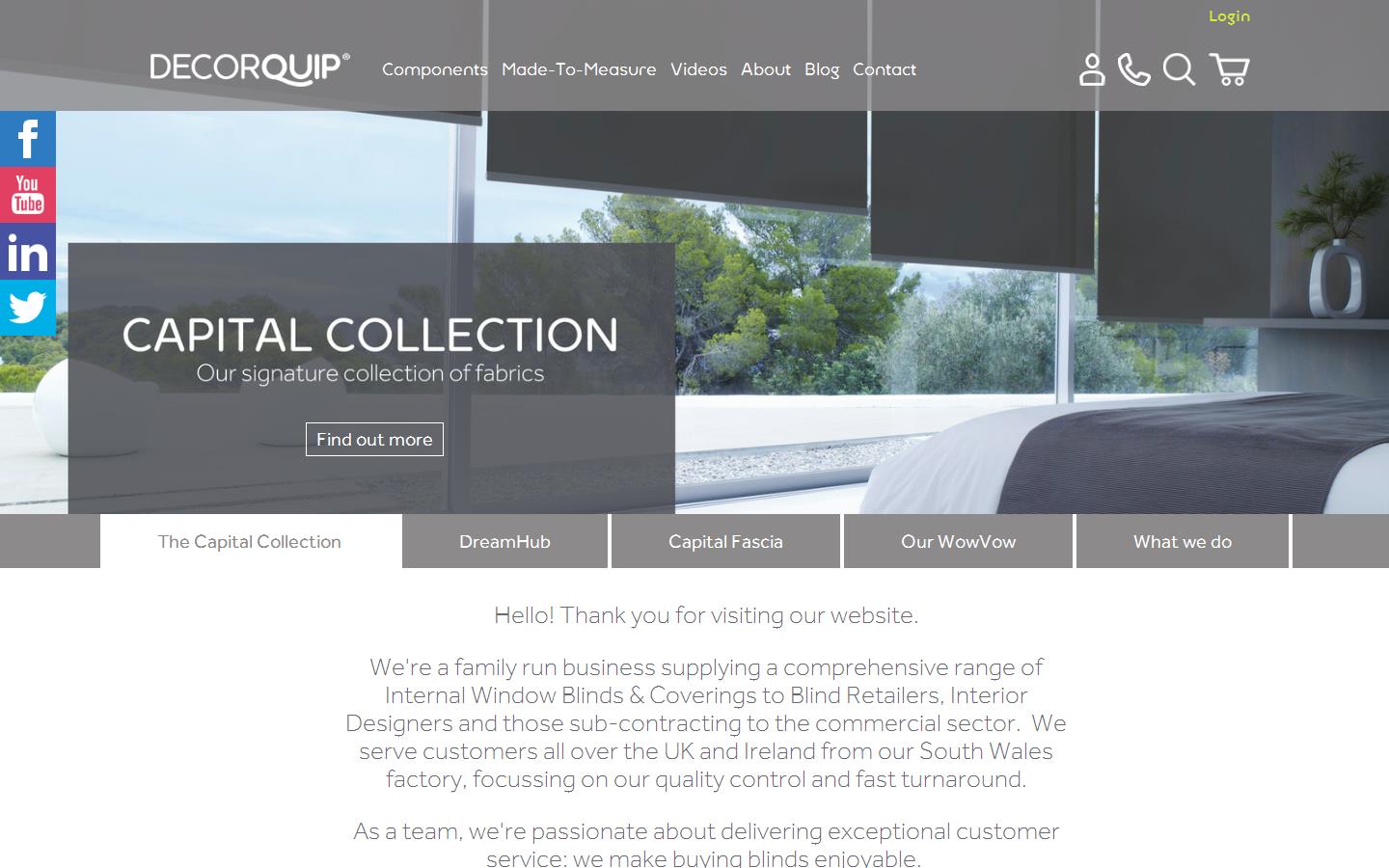 Decorquip Ltd Website