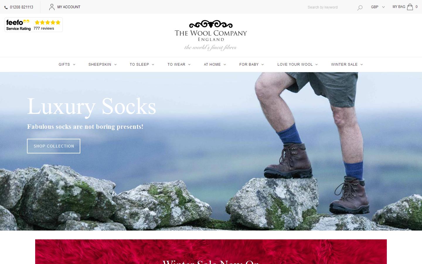 The Wool Company Website