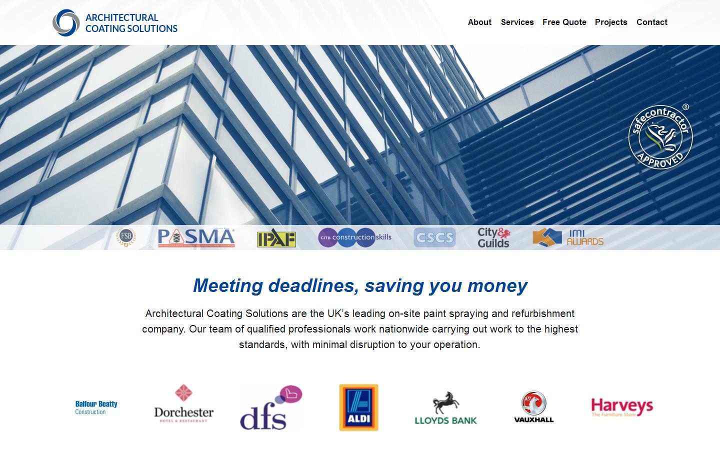 Sale Architectural Spraying Website