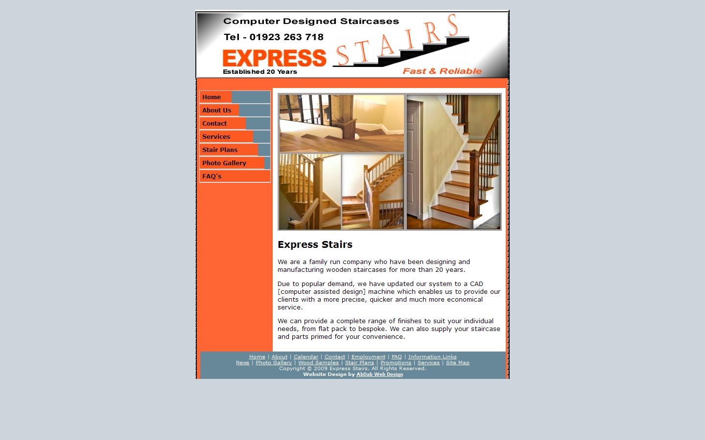 Express Stairs Ltd Website