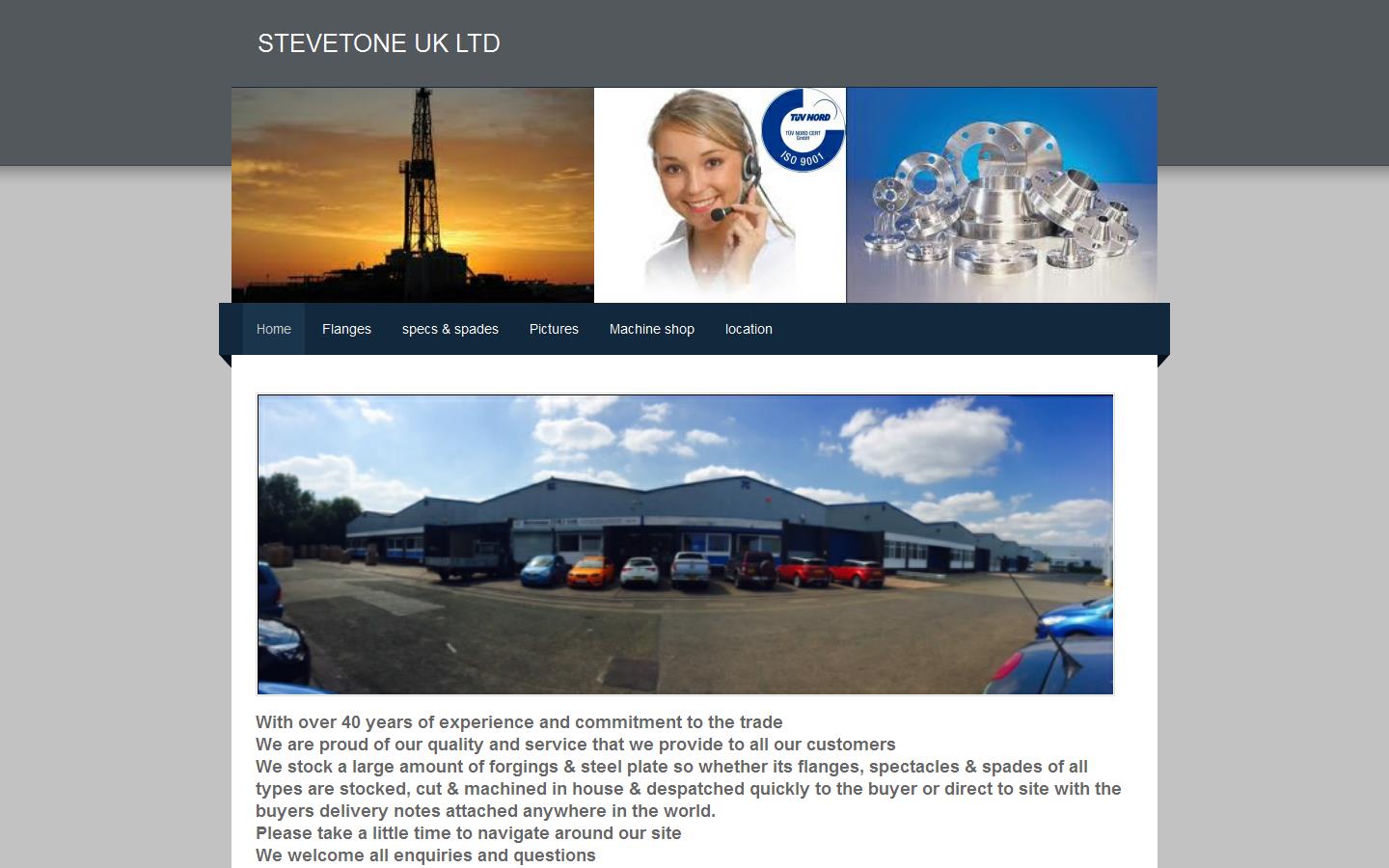 Stevetone UK Ltd Website