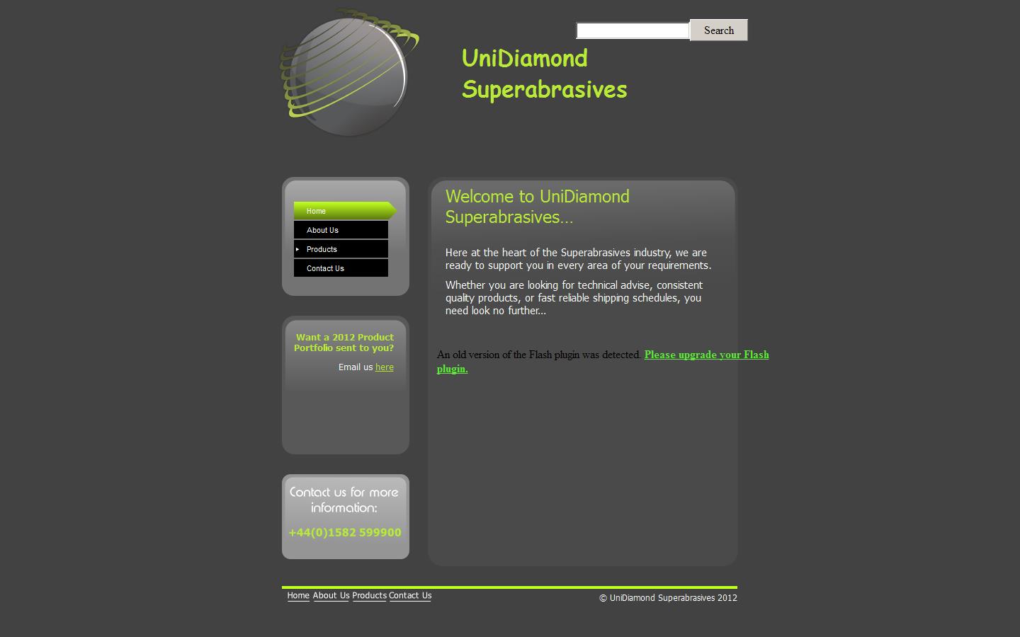 Unidiamond Superabrasives Website