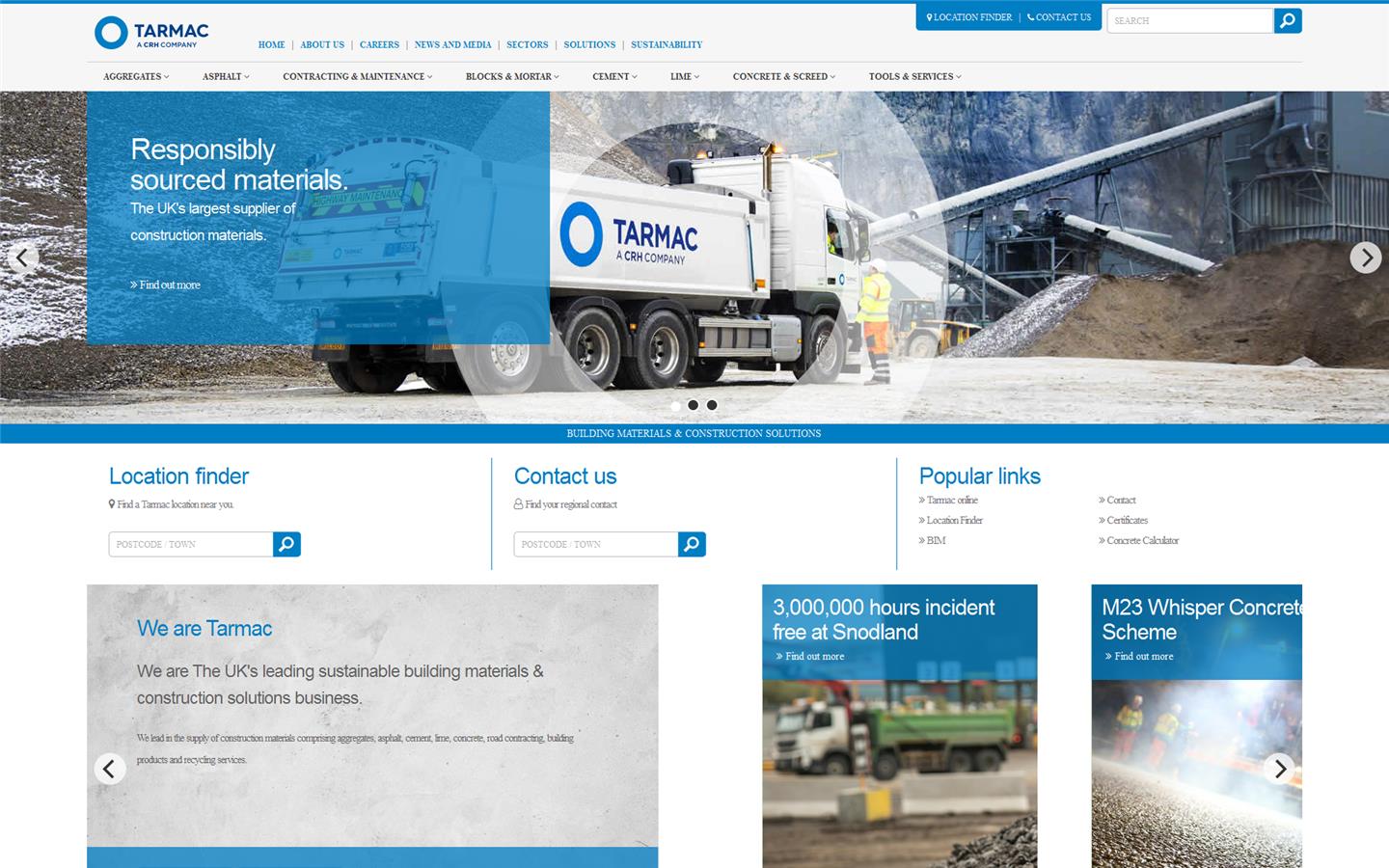 Tarmac Website