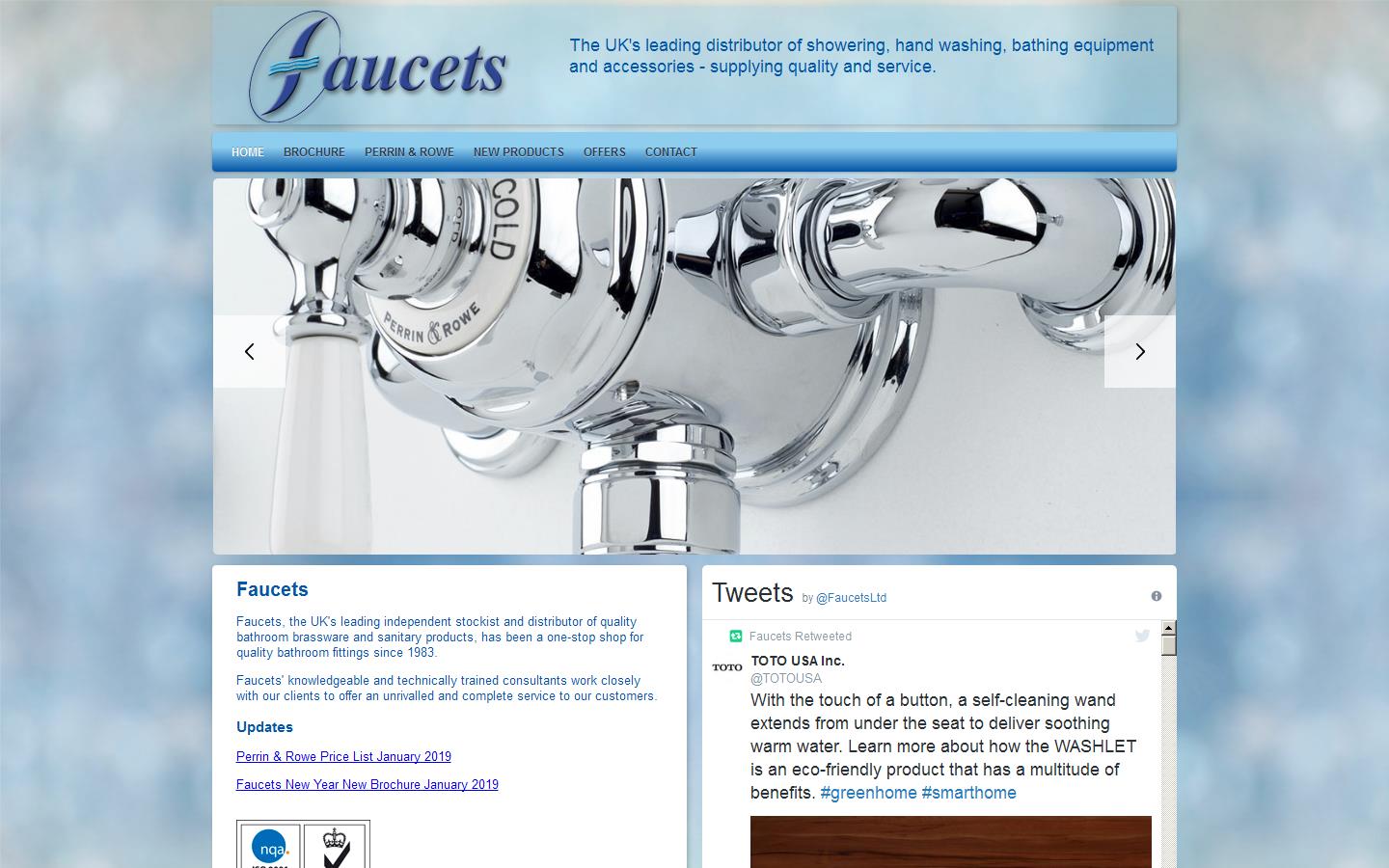 Faucets Website