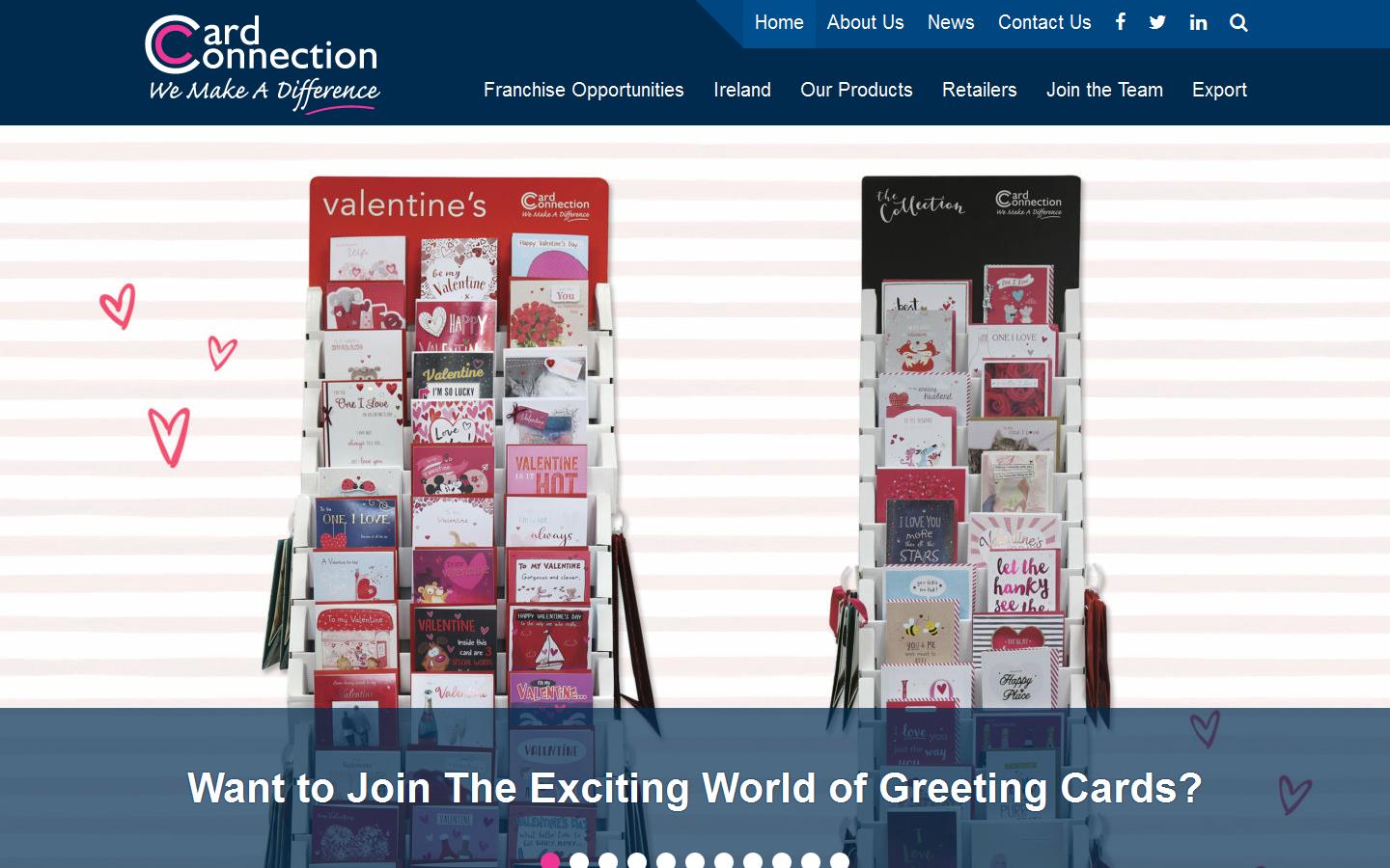 Card Connection Website