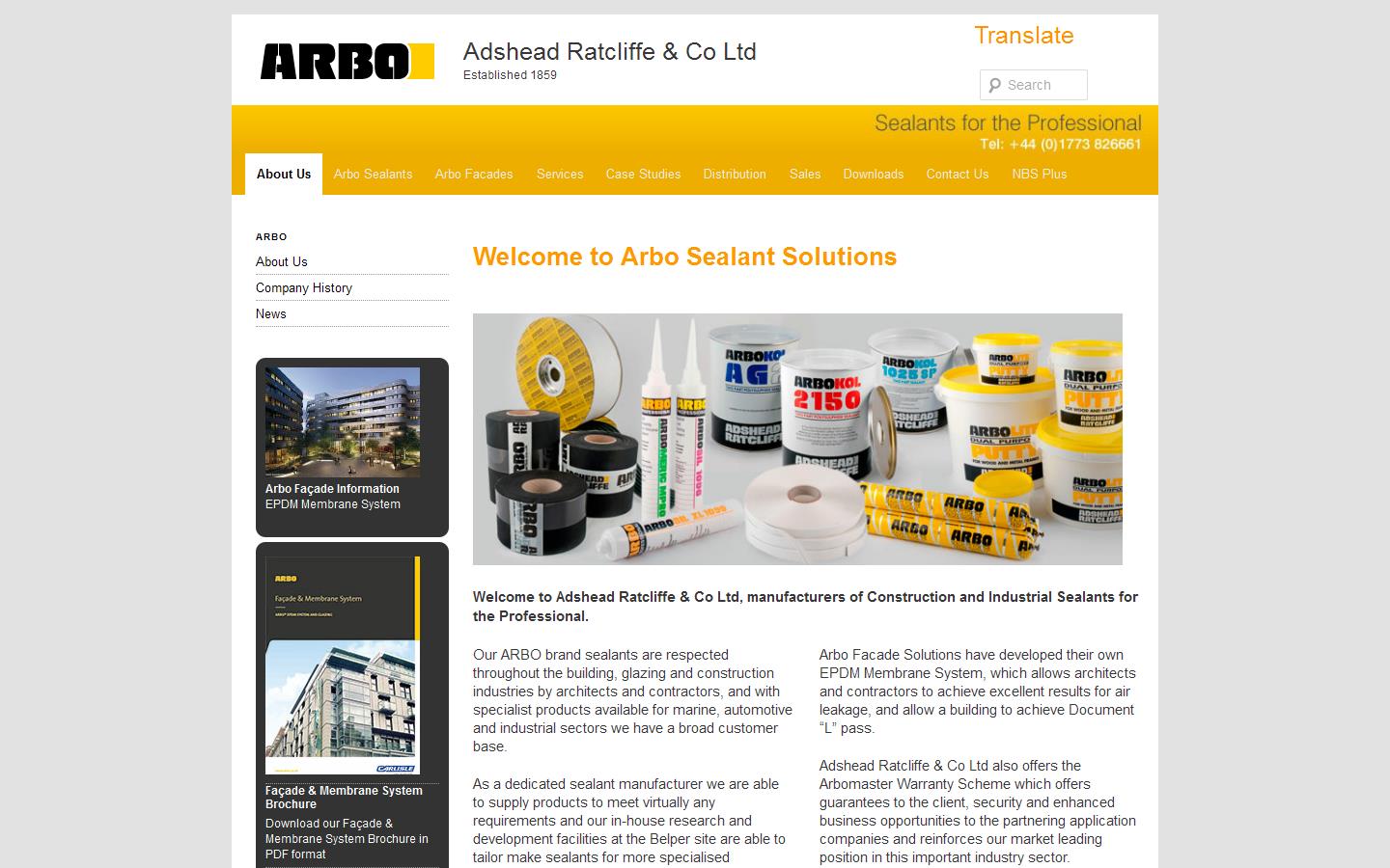 Arbo Website