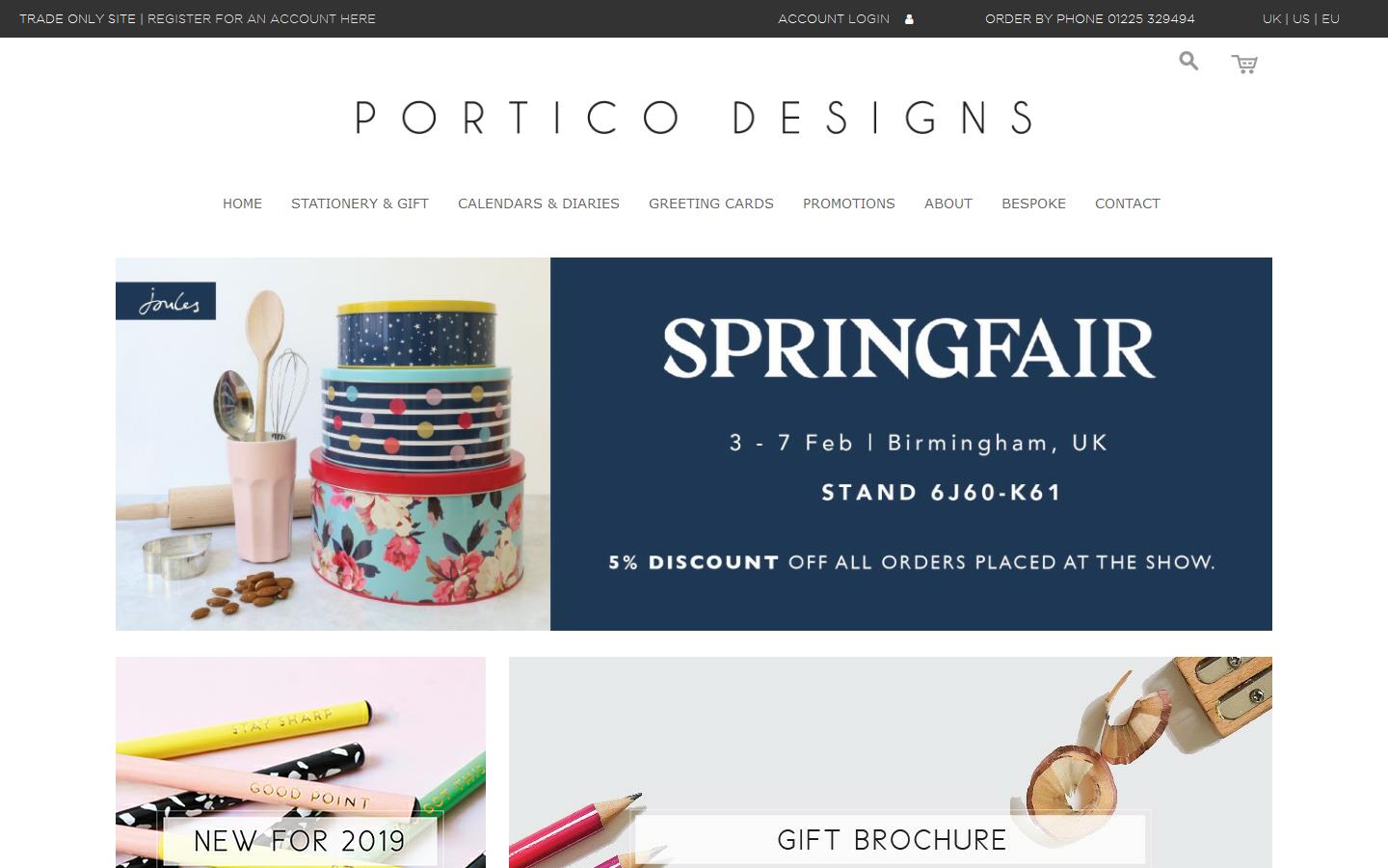 Portico Designs Website
