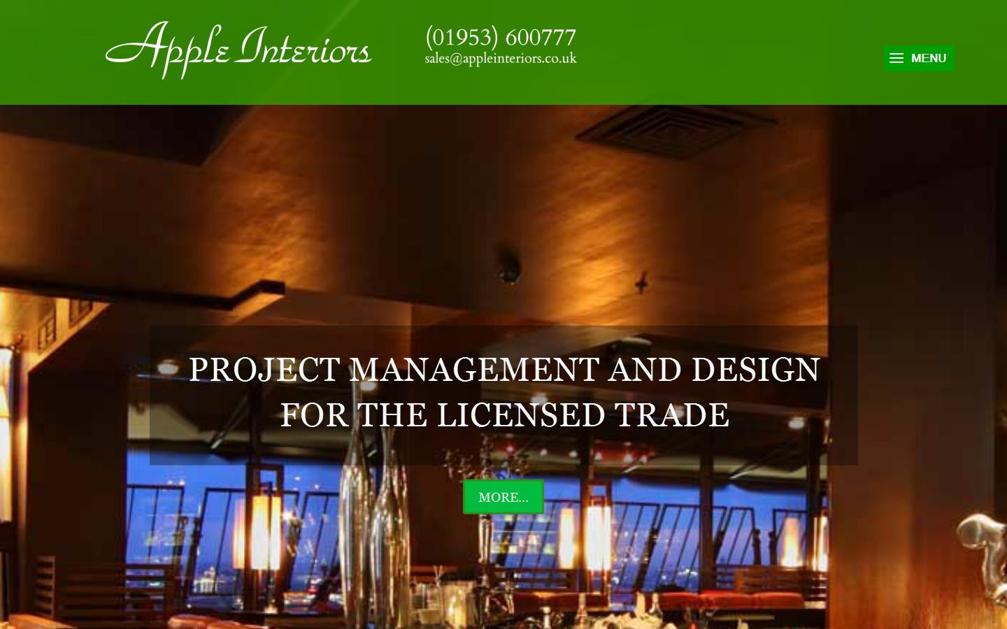 Apple Interiors Website