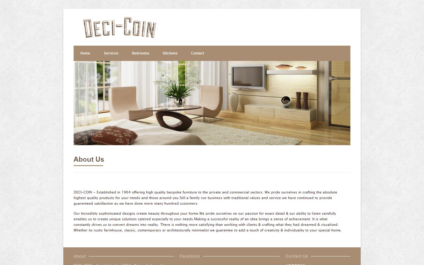 Deci Coin Automats Website
