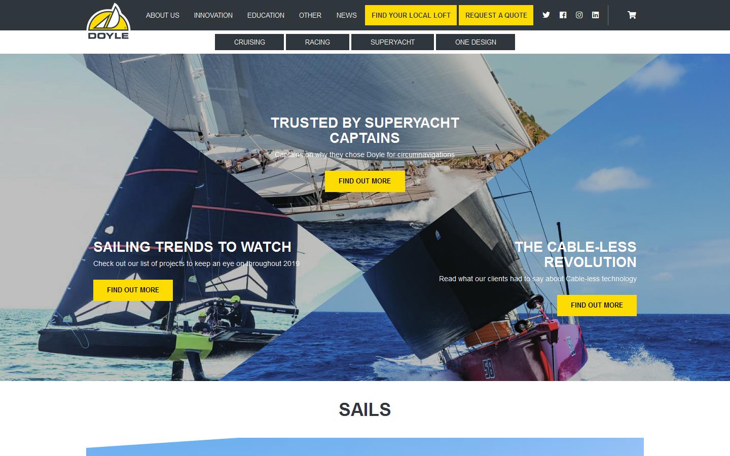 Doyle Sails Website
