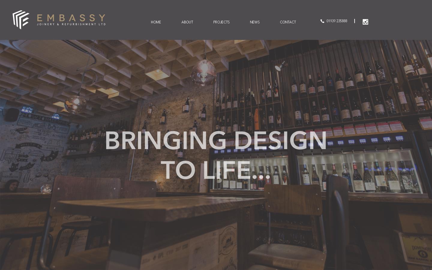 Embassy Joinery & Refubishment Ltd Website