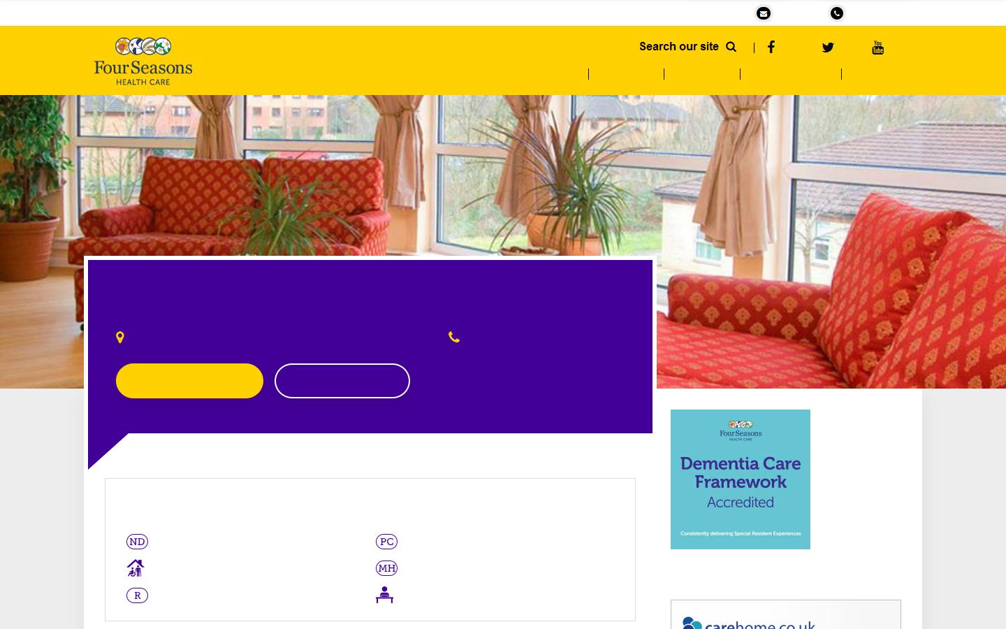 Campsie View Care Home Website
