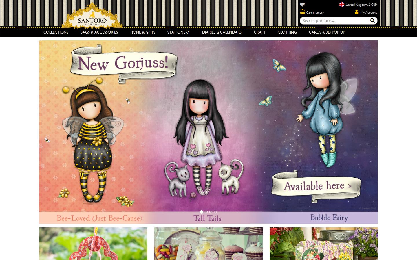 Santoro Licensing Website