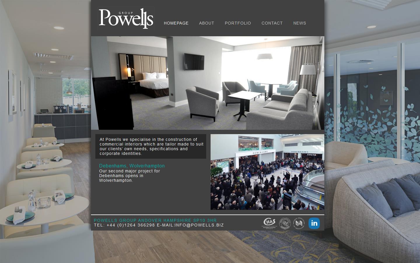 Powells Joinery Ltd Website