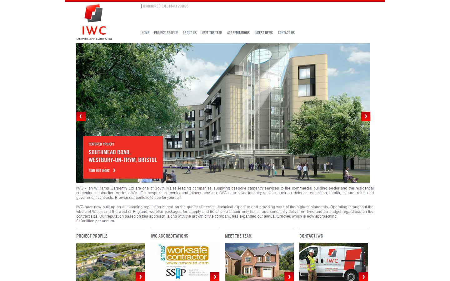 Ian Williams Carpentry Website