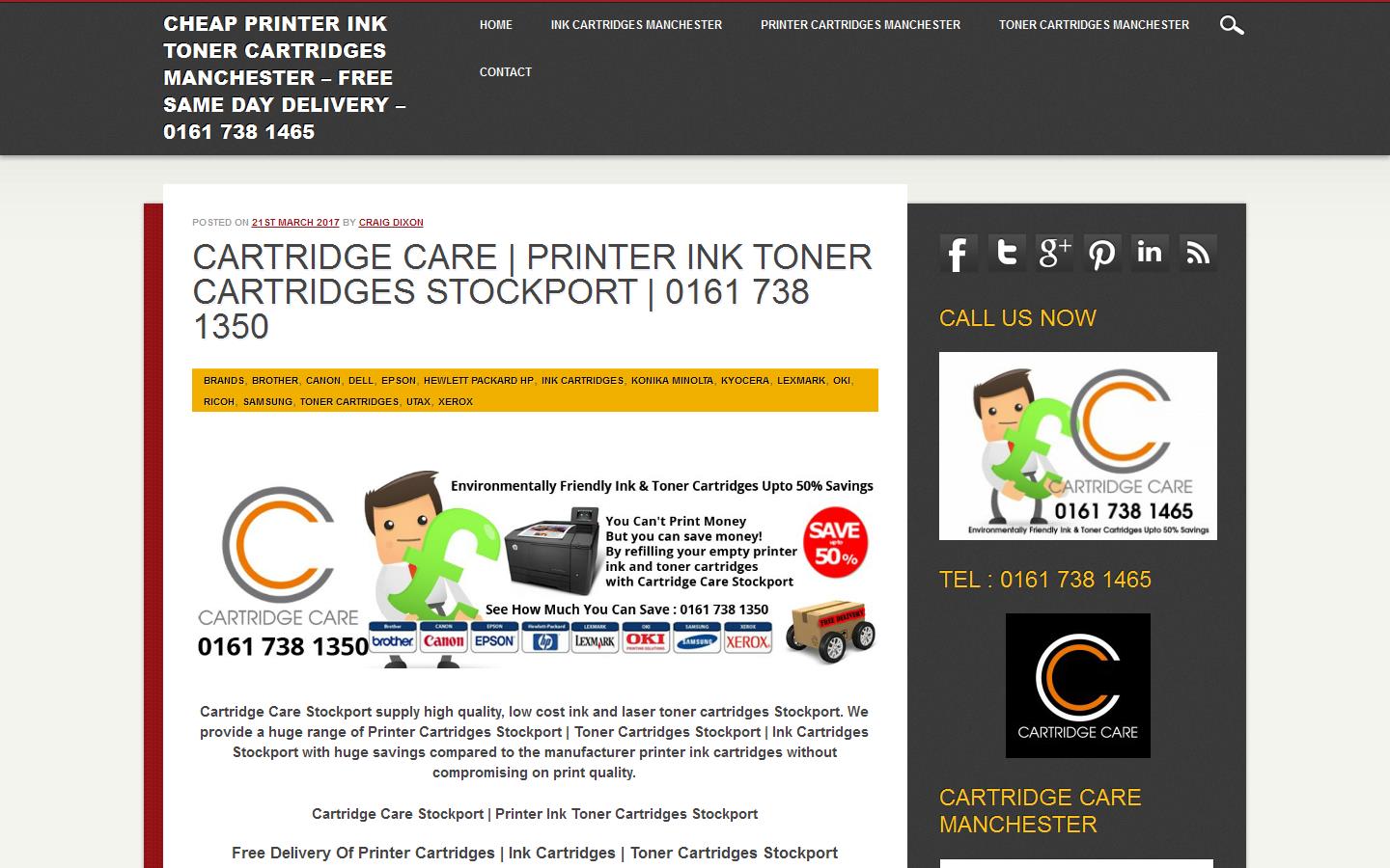 Cartridge Works Website