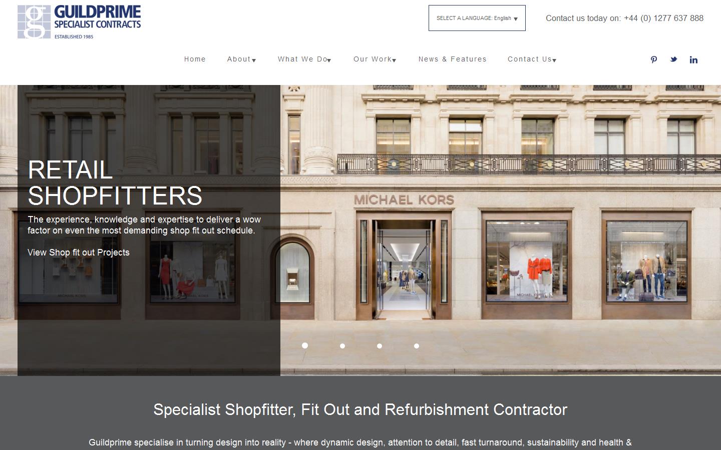 Guildprime Specialist Contracts Ltd Website